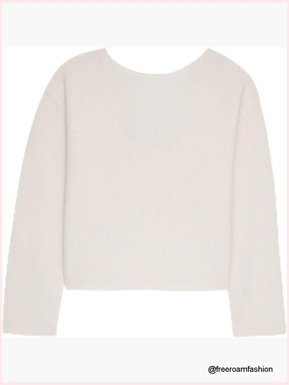 Luxe Cashmere Reversible Boatneck Pullover Sweater